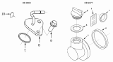10-X Маслозаливная горловина/CYLINDER OIL FILLER ACCESSORY SET (OB 9363), CYLINDER OIL FILLER ACCESSORY SET (OB 9377)(L375-20, L345-20)