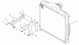 13-A Установка радиатора/RADIATOR AND BAFFLE SET (C300, C260, C230)