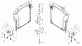 13-B Установка радиатора/RADIATOR MOUNTING SET (C300, C260, C230, 6D24)