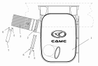 12-M Выхлопная система/EXHAUST PIPE AND MUFFLER ASSEMBLY (CHONGQING CUMMINS Tractor, C9 Series, New Type (Square Muffler))