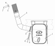 12-O Выхлопная система/EXHAUST PIPE AND MUFFLER ASSEMBLY (CUMMINS Tractor, ISLe Seires Tractor, New Type (Square Muffler))