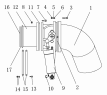 12-S Выхлопная система/EXHAUST PIPE (CUMMINS Tractor, New Type (Square Muffler))