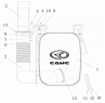 12-AD Выхлопная система/MUFFLER EXHAUST PIPE (CUMMINS Offgas Preheating Dump Truck)