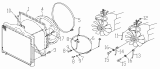 13-F Кожух вентилятора/FAN SHROUD SET (C Series, 6D24)
