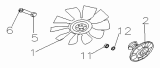 13-AI Вентилятор/COOLING FAN SET (C9-350HP, M11-350E20)