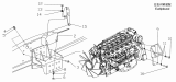 10-CS Подвеска двигателя/ENGINE MOUNTING SYSTEM (WEICHAI WD615 Series)