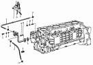 10-BY Блок цилиндров/CYLINDER BLOCK (WEICHAI WD615 Series)