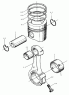 10-CA Поршень, шатун/CONNECTING ROD AND PISTON (WEICHAI WD615 Series)