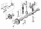 10-CC Распределительный механизм/VALVE MECHANISM (WEICHAI WD615 Series)
