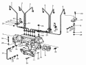 10-CI Топливный насос и трубопроводы высокого давления/FUEL INJECTION PUMP HIGH PRESSURE PIPE (WEICHAI WD615 Series)