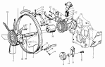 10-CD Вентилятор, водяной насос/WATER PUMP AND FAN (WEICHAI WD615 Series)