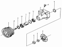 10-CE Водяной насос/WATER PUMP ASSEMBLY (WEICHAI WD615 Series)