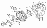 17-A Картер сцепления, картер коробки передач/TRANSMISSION AND CLUTCH CASE