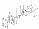 17-AC Тормоз КПП/9JS119 TRANSMISSION COUNTERSHAFT BRAKE ASSEMBLY