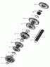 17-AD Вал № 2/9JS150T-B TRANSMISSION NO.2 SHAFT ASSEMBLY