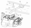 17-BC Подвеска коробки передач/TRANSMISSION SUSPENSION I (CUMMINS, STYER, HINO Models)