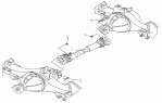 22-B Карданный вал/PROPELLER SHAFT BETWEEN INTERMEDIATE AXLE AND REAR AXLE II (All Models Of STEYR Axle, Model W/Wheel Base Between Intermediate Axle And Rear Axle 1310mm)