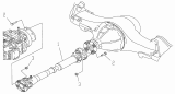 22-D Карданный вал/SINGLE REAR AXLE PROPELLER SHAFT (Single Rear Axle Model, Wheel Base 3400mm)