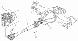 22-E Карданный вал/INTERMEDIATE AXLE PROPELLER SHAFT I (All Models, One Intermediate Axle Propeller Shaft)