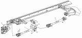 22-F-1 Карданный вал/INTERMEDIATE AXLE PROPELLER SHAFT II (All Models, Two Intermediate Axle Propeller Shafts)