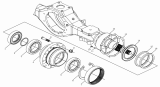 24-C Задний мост/STEYR REAR AXLE HUB PLANETARY REDUCER I (STEYR Drive Axle Model)