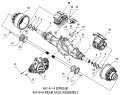 24-K Задний мост/457-6X4 REAR AXLE ASSEMBLY (457-Dual Rear Axle)