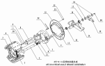 24-M Задний мост/457-6X4 REAR AXLE BRAKE ASSEMBLY (457-Dual Rear Axle)
