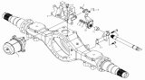 25-F Средний мост/STEYR DRIVE INTERMEDIATE AXLE BRAKE II (STEYR Dual Rear Axle)
