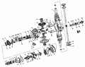 25-G Средний мост/457 INTERMEDIATE AXLE REDUCER AND CASE ASSEMBLY (457-Dual Rear Axle)