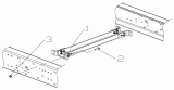 28-AD Опора промежуточного вала/28A4DP8 PROPELLER SHAFT CENTER SUPPORT CROSS MEMBER ASSEMBLY