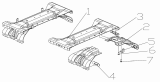 28-BA Поперечина № 4/28A4DP5 FOURTH CROSS MEMBER