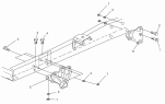 29-A Кронштейн передней рессоры/FRONT LEAF SPRING SHACKLE SEAT I (CUMMINS Engine Series, Left Side Of The Frame)