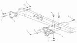 29-D Кронштейн передней рессоры/FRONT LEAF SPRING SHACKLE SEAT IV (STEYR Engine Series, Right Side Of The Frame)