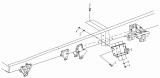 29-I Ограничитель/4-AXLE VEHICLE LIMITING STOPPER II (All 4-Axle Vehicle, Left Side Of The Frame)