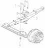 29-X Рессора передняя/4-AXLE VEHICLE FRONT LEAF SPRING I (All 4-Axle Vehicle, Left Side Of The Frame)
