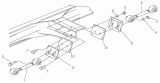 29-AB Тяга реактивная/DISTANCE ROD I (Model W/Wheel Base Between Intermediate Axle And Rear Axle 1310mm, ISUZU Structure Trunnion Shaft)