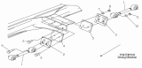 29-AC Тяга реактивная/DISTANCE ROD II (Model W/Wheel Base Between Intermediate Axle And Rear Axle 1350mm, Mitsubishi Structure Trunnion Shaft)