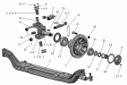 30-B Передний мост/JIEFANG FRONT AXLE