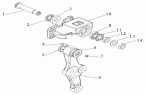 34-F Кронштейн/MIDDLE ARM BRACKET AND DROP ARM