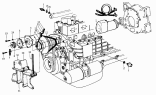 10-CL Стартер, генератор/MOTOR UNIT (WEICHAI WD615 Series)