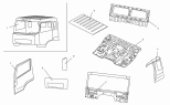 50-B Кабина/NARROW CAB ASSEMBLY (Narrow Cab Series, Only For Flat Roof Cab)