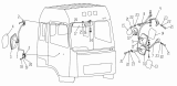 82-G Зеркала заднего вида, солнцезащитные козырьки/REAR VIEW MIRROR, SUNSHADE (RHD SERIES)(RHD Series, Only For High Roof Cab)