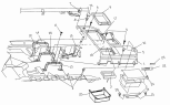 51-C Ящик вещевой/REAR STORAGE BOX FOR RHD (RHD Series)