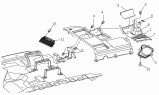 51-E Кожух рычага переключения передач/SHIFT COVER FOR RHD (RHD Series)