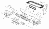 68-C Сиденья, спальное место/SEAT,SLEEPING BERTH SYSTEM (Only For High Roof Cab)