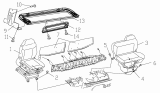 68-D Сиденья, спальное место/SEAT,SLEEPING BERTH SYSTEM (RHD SERIES)(RHD Series, Only For High Roof Cab)