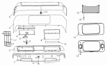 57-E Крыша кабины/CAB INNER ROOF SET II (Only For High Roof Cab)