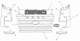 84-B Панель передняя/FRONT-WALL EXTERIOR TRIMMING PARTS FOR EUROPE MODEL (Europe Series)