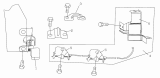 84-D Замок передней панели/COVER PANEL CONTROL MECHANISM