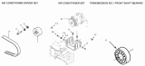 10-AU Установка кондиционера/AIR CONDITIONER DRIVER SET (CF 9120), AIR CONDITIONER SET (CF 9089)(C260-20, L345-20)